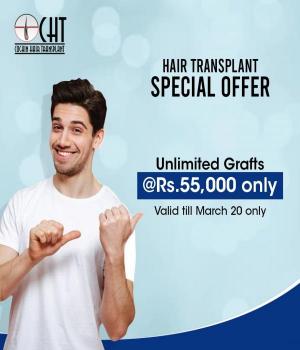 50% off on Hair Transpant