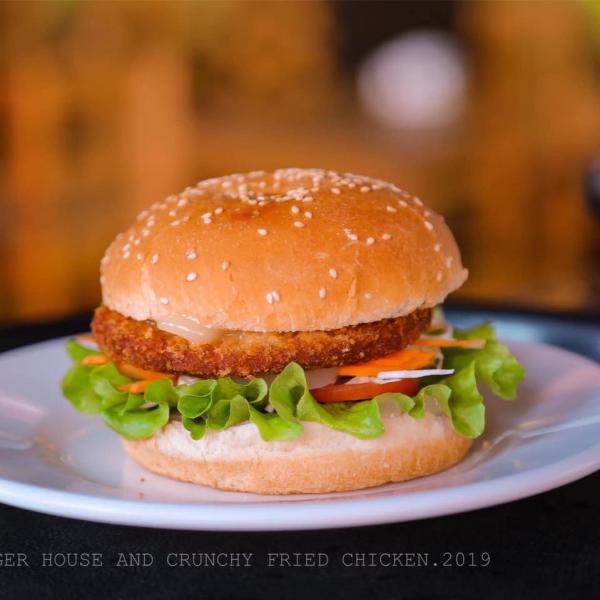 The Burger House And Crunchy Fried Chicken